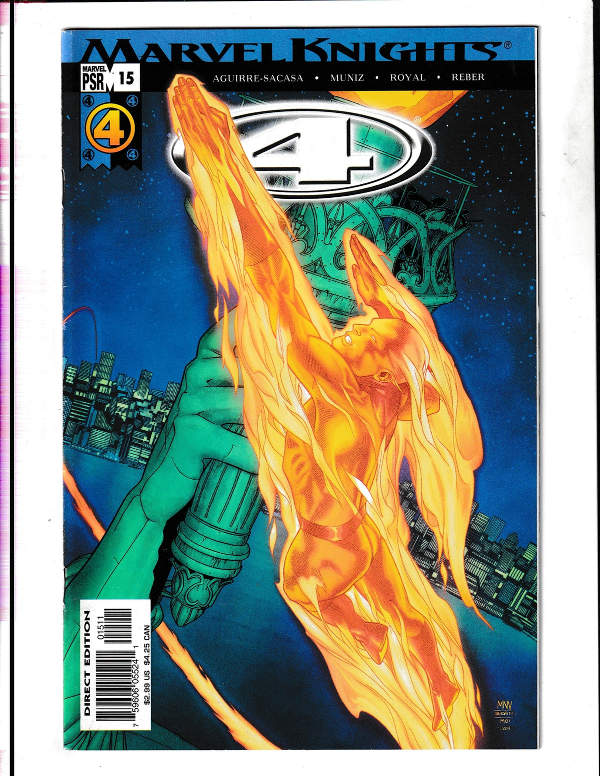 Marvel Knights: 4 #15 (2005) Fantastic Four Marvel Comics