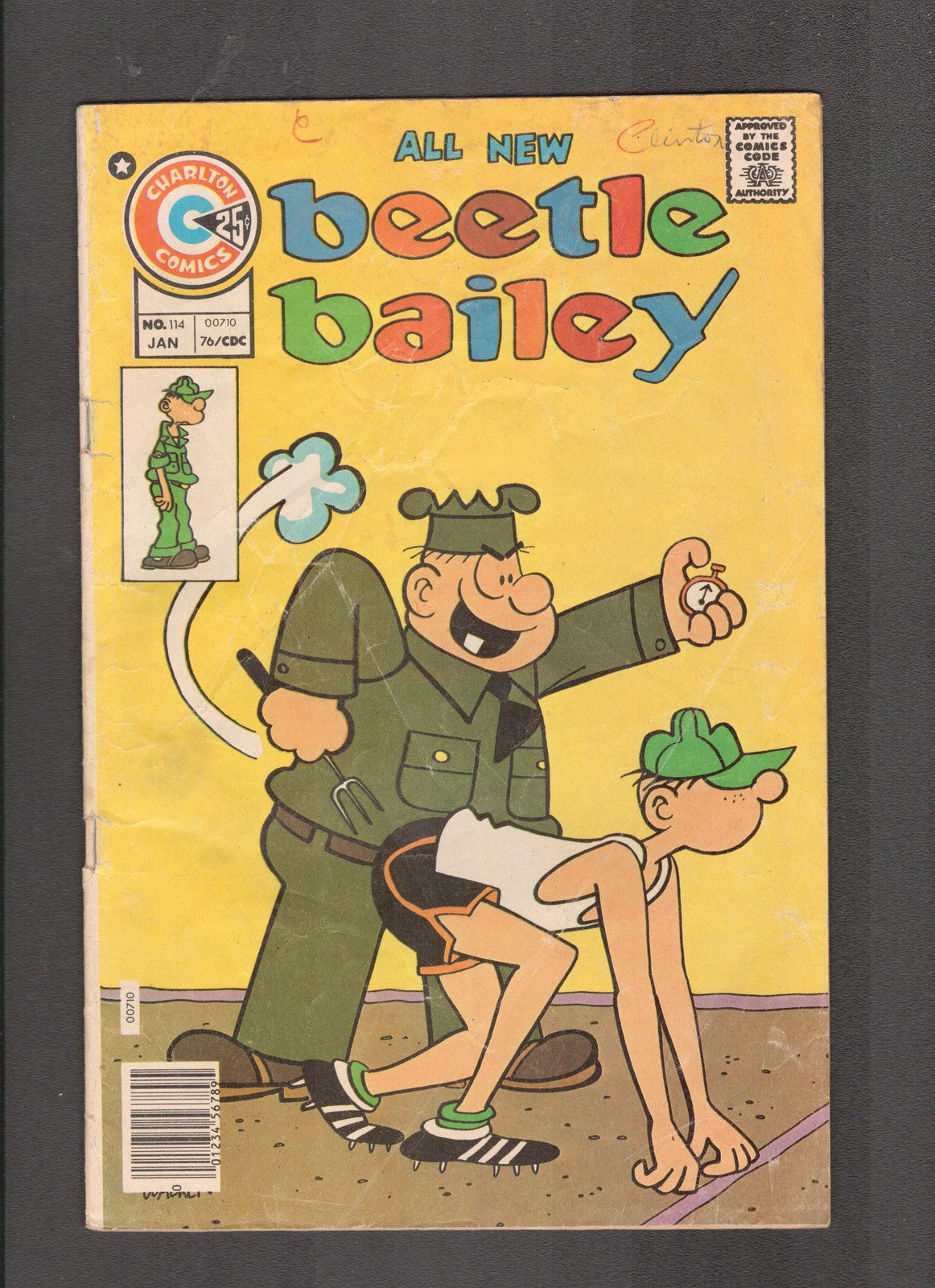Beetle Bailey #114 (1976) Low Grade Charlton Comics