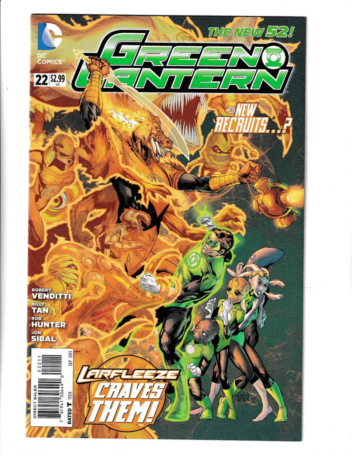 Green Lantern #22 (2013) DC Comics SKU:080