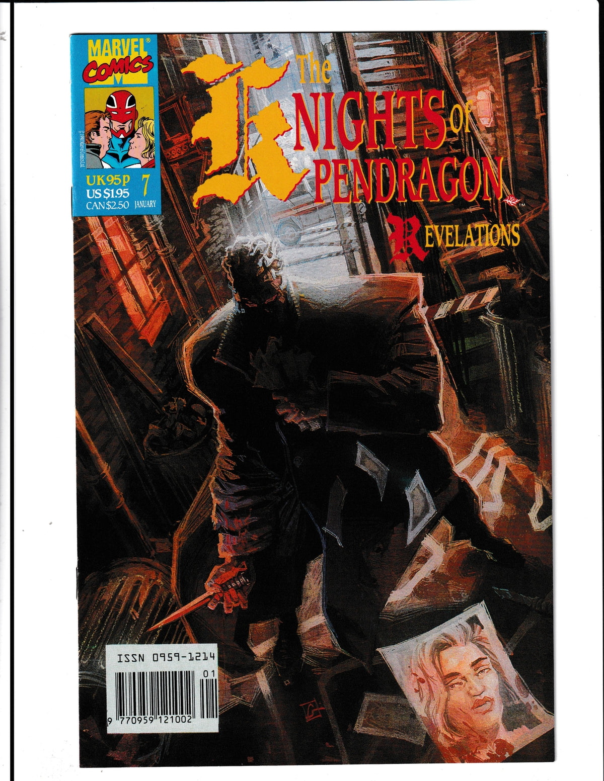 Knights of Pendragon #7 (1991) Marvel UK Comics