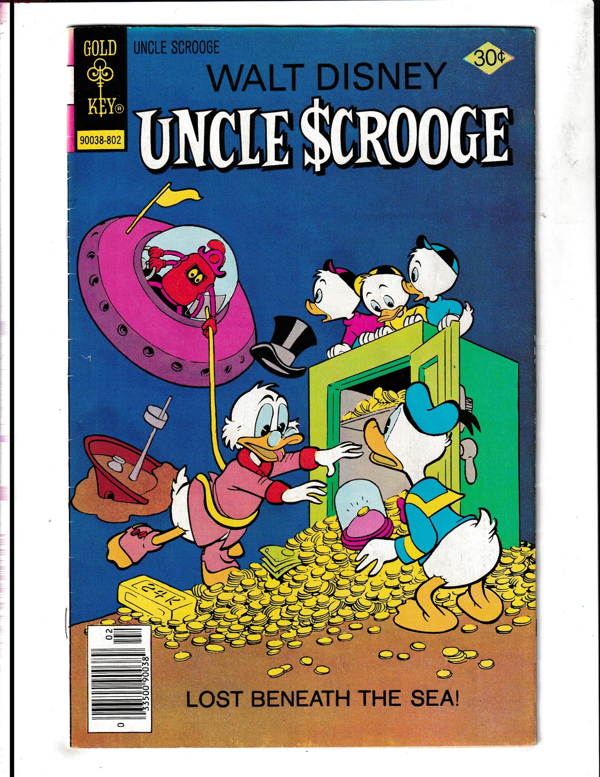 Uncle Scrooge #149 (1978) Gold Key Comics SKU:1752