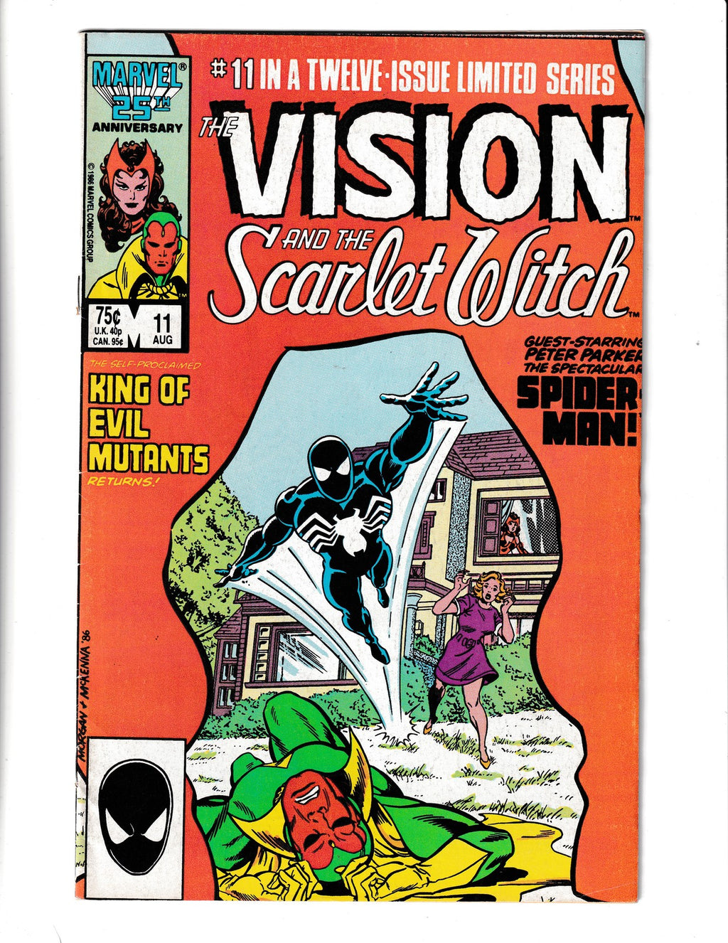 Vision and the Scarlet Witch #11 (1986) Marvel Comics