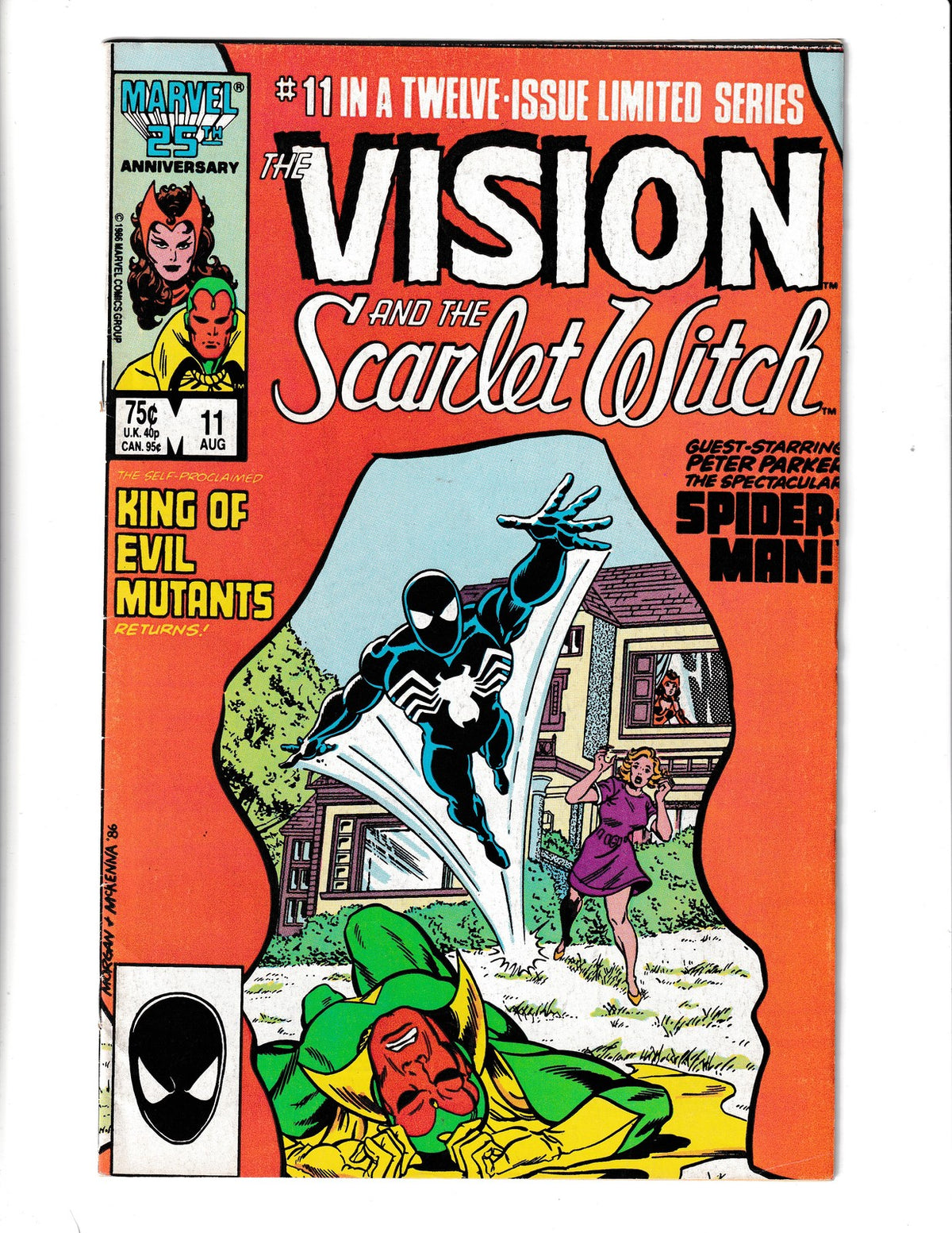 Vision and the Scarlet Witch #11 (1986) Marvel Comics