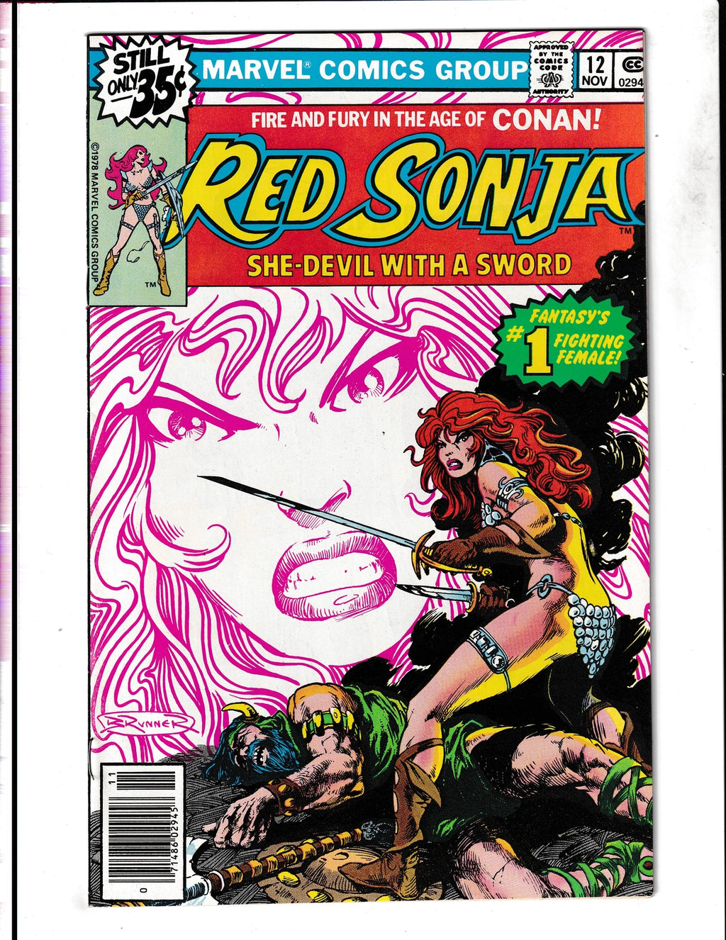 Red Sonja #12 (1978) Marvel Comics