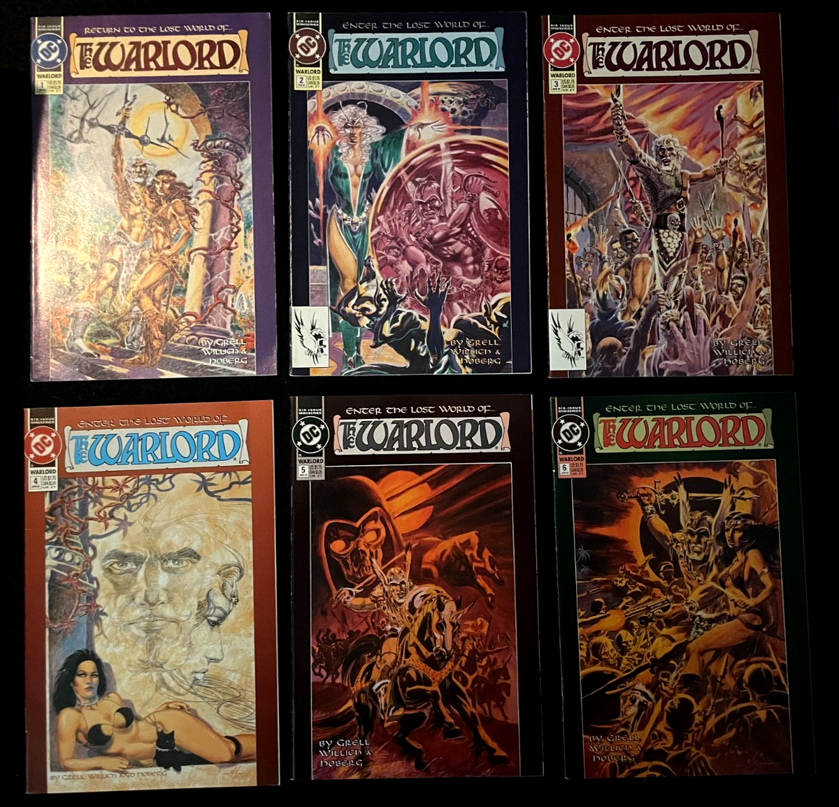 Warlord - Set of 6 - #1-6 (1992) DC
