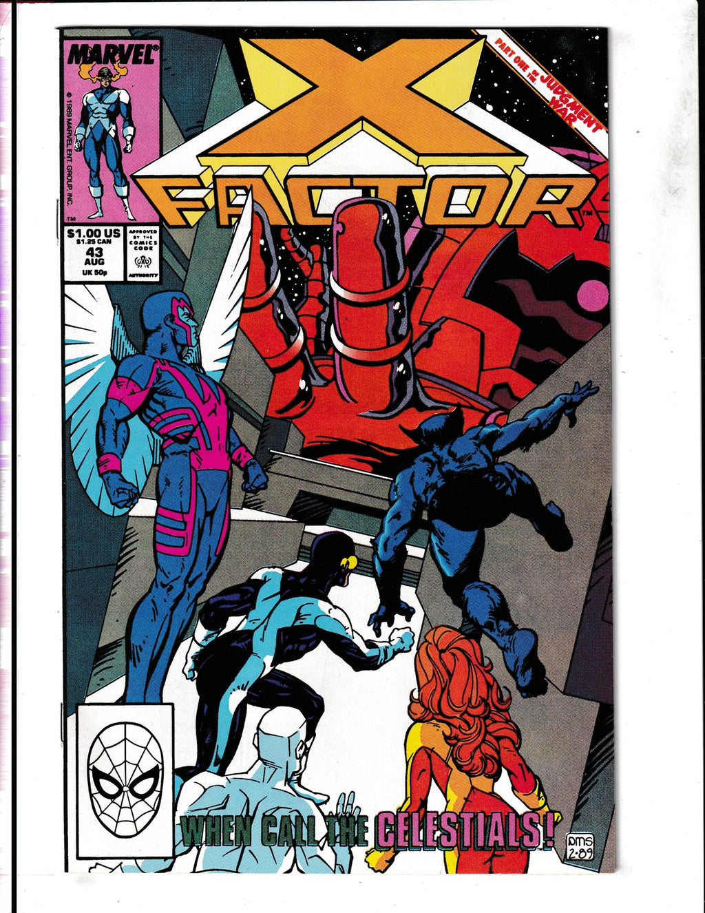 X-Factor #43 (1989) Higher Grade Marvel Comics