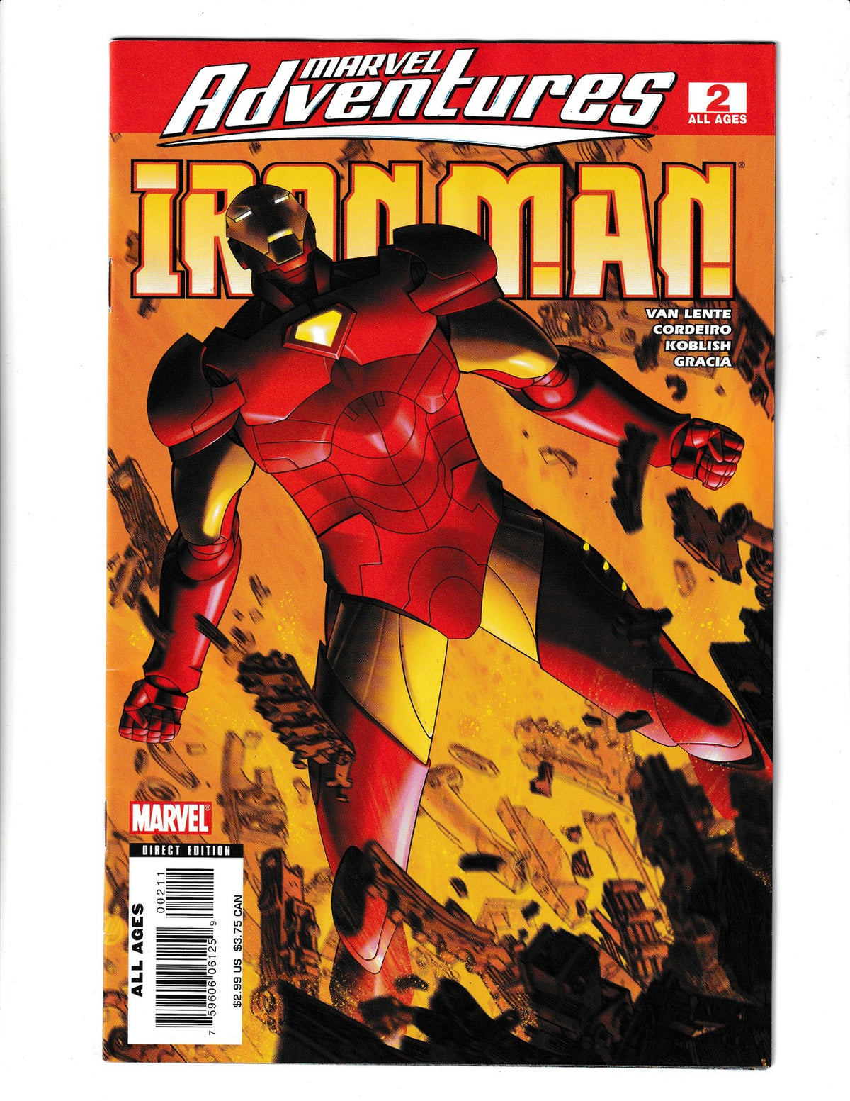 Marvel Adventures: Iron Man #2 (2007) Marvel Comics