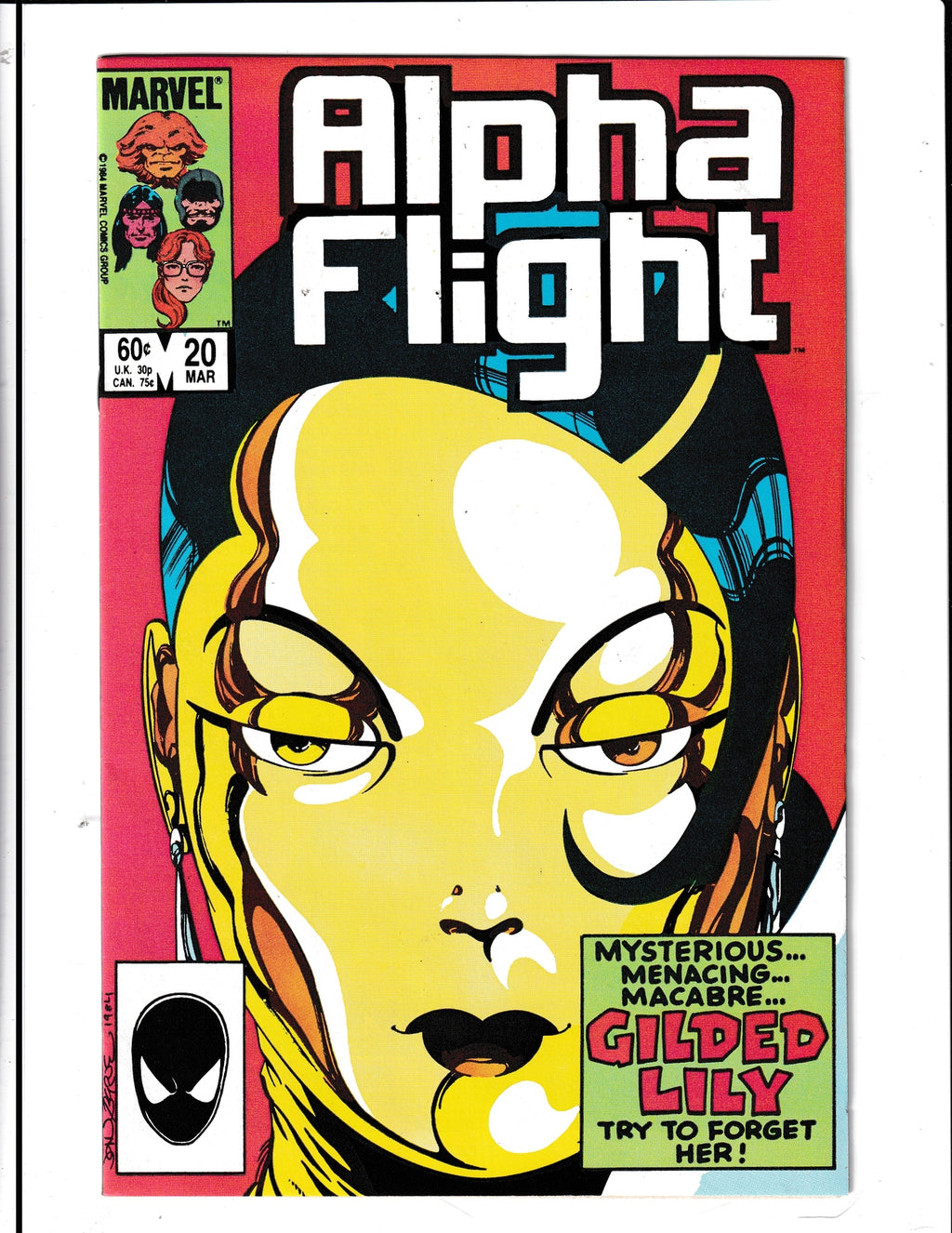 Alpha Flight #20 (1985) Marvel Comics SKU:485