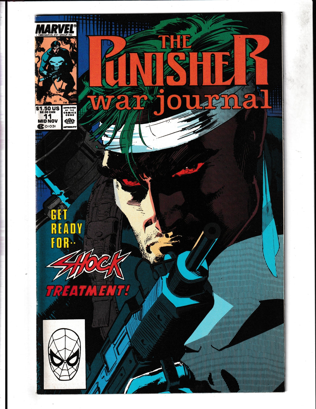 Punisher: War Journal #11 (1989) Marvel Comics