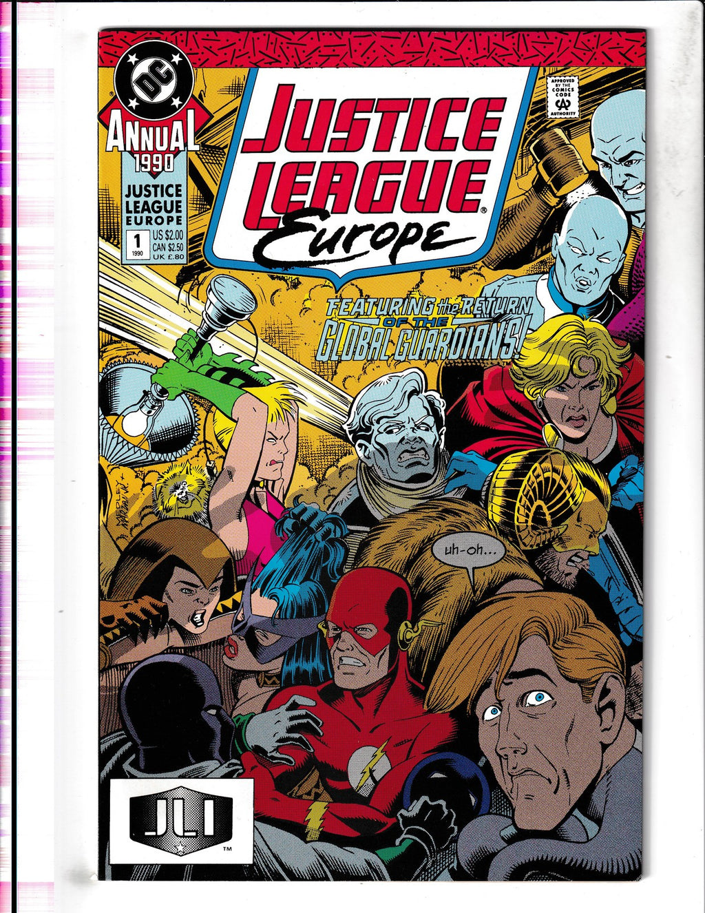 Justice League Europe Annual #1 (1990) DC Comics