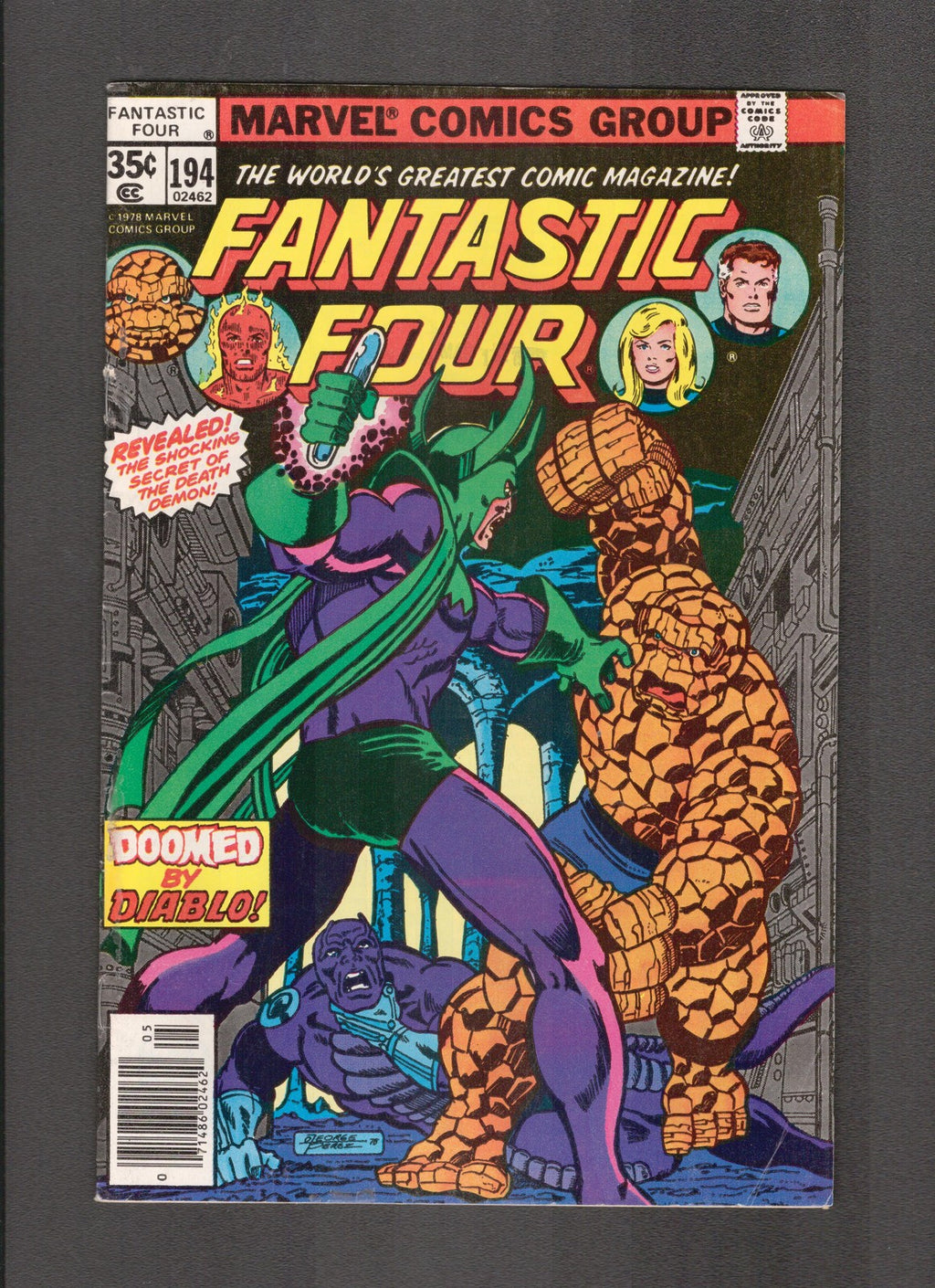 Fantastic Four #194 (1978) Marvel Comics