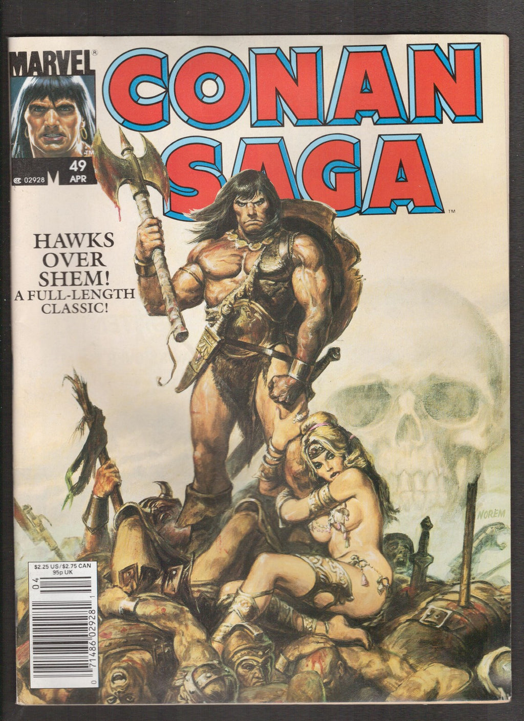 Conan Saga #49 (1991) John Buscema, Roy Thomas Marvel Comics