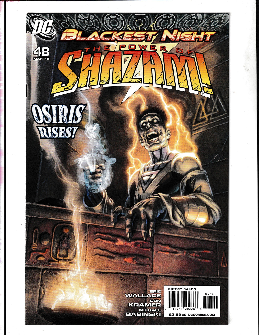 Power of Shazam! #48 (2010) Blackest Night DC Comics