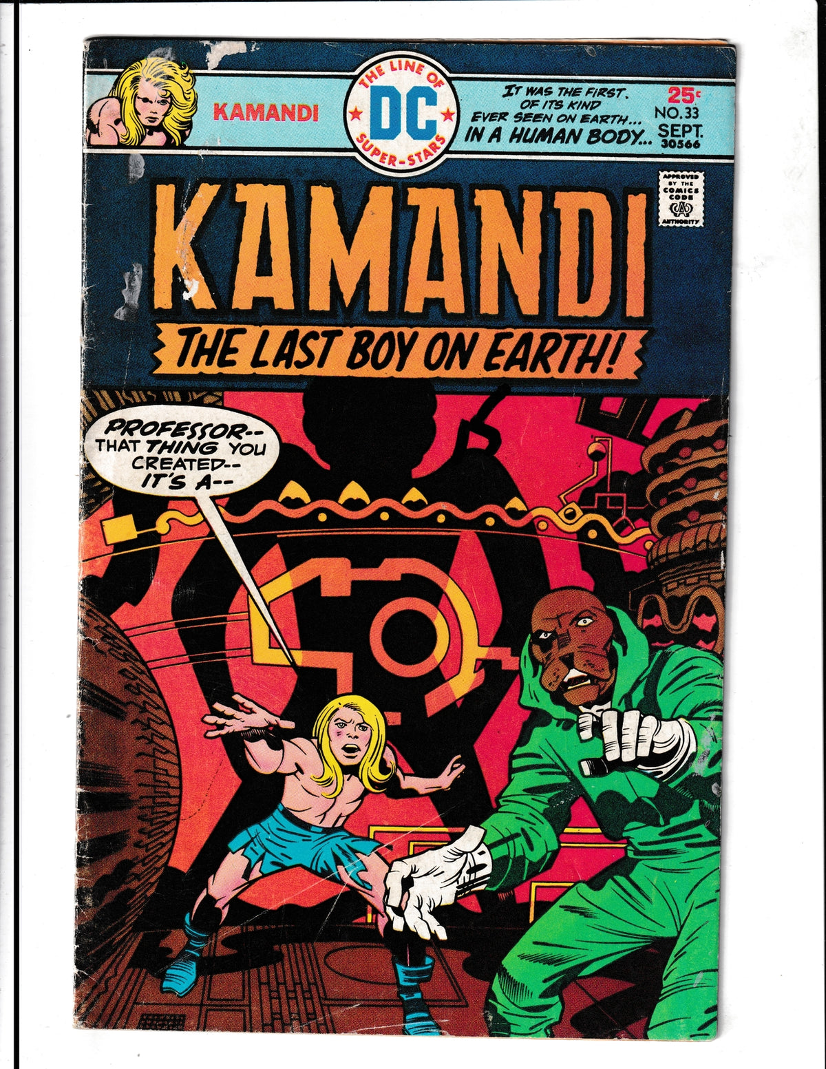 Kamandi, The Last Boy On Earth #33 (1975) DC Comics