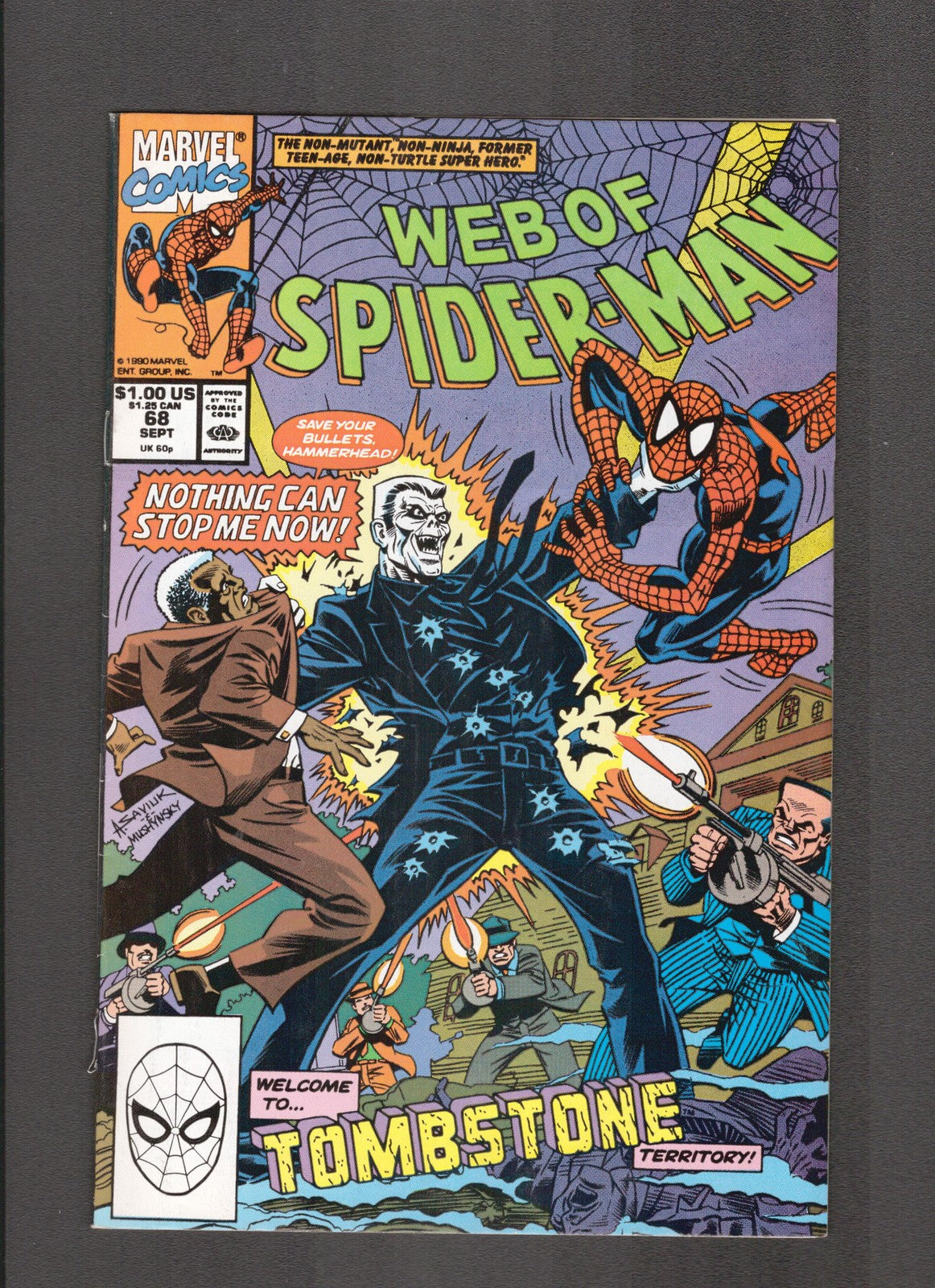 Web of Spider-Man #68 (1990) Alex Saviuk Marvel Comics