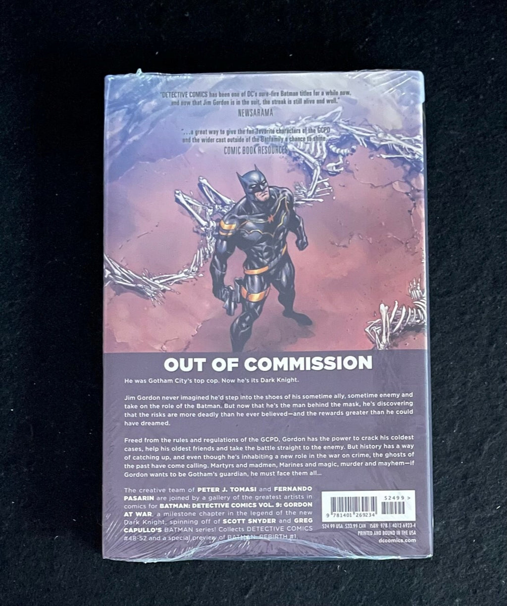 Batman Detective Comics Vol. 9 "Gordon At War" Hardcover DC Comics 2016 *Sealed*
