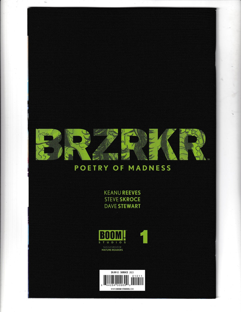 BRZRKR: Poetry of Madness #1 (2023) BOOM! Comics