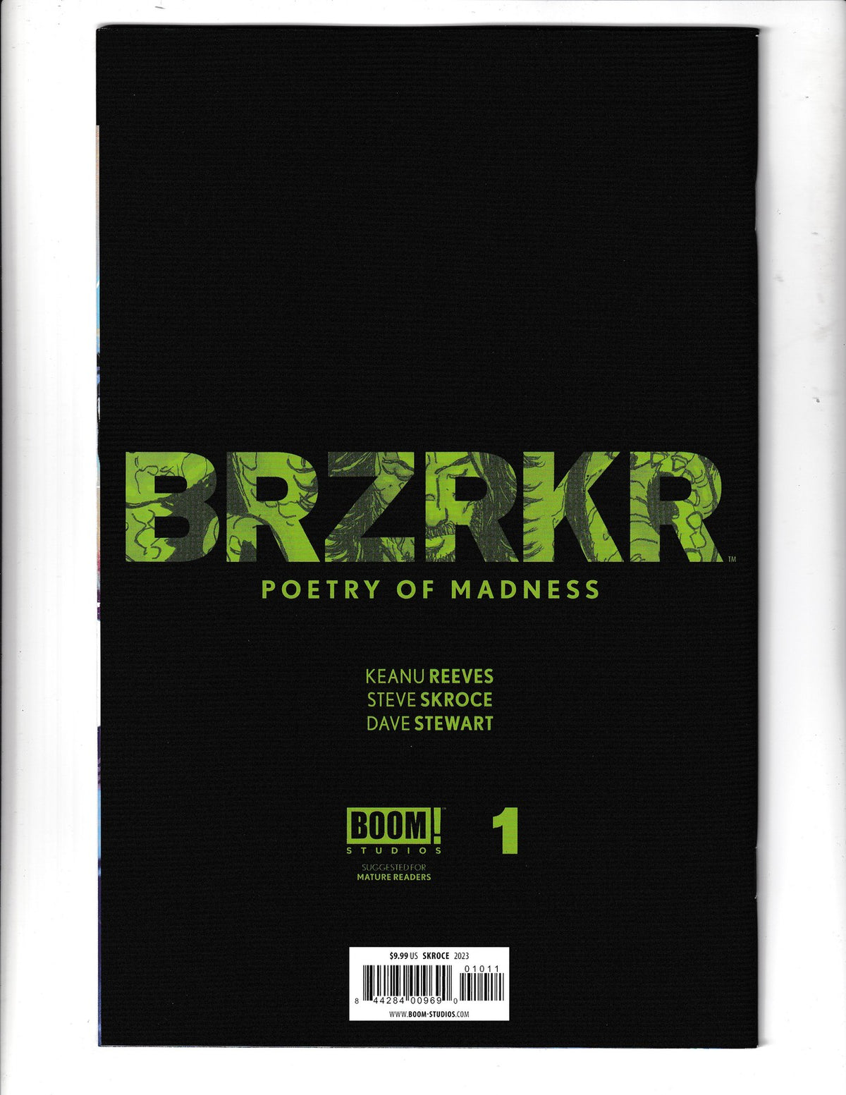 BRZRKR: Poetry of Madness #1 (2023) BOOM! Comics