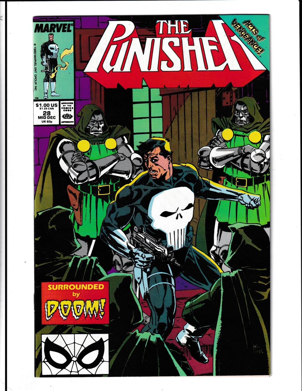 Punisher #28 (1989) Higher Grade Marvel Comics