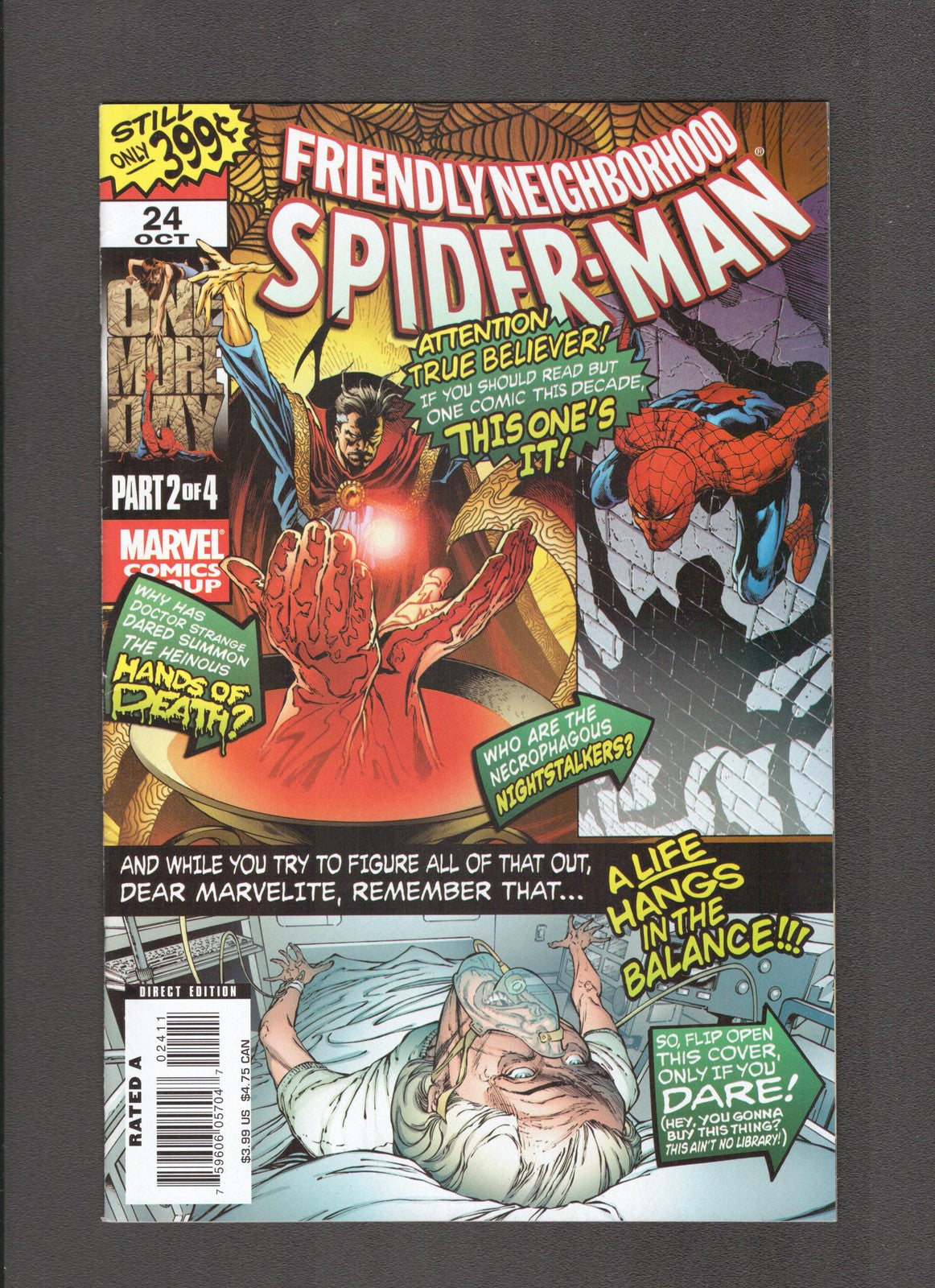 Friendly Neighborhood Spider-Man #24 (2007) Joe Quesada Marvel Comics