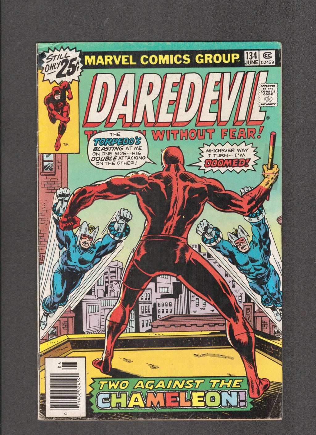 Daredevil #134 (1976) Joe Rosen, Marv Wolfman Marvel Comics