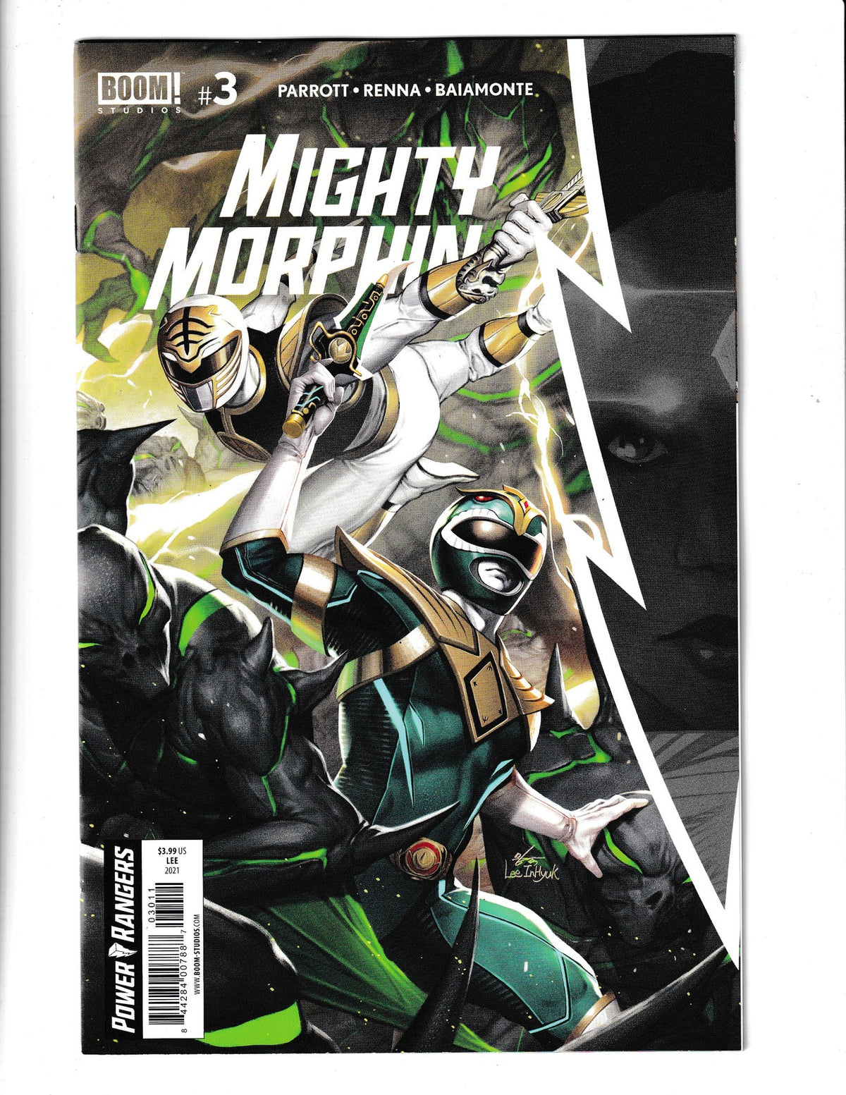 Mighty Morphin #3 (2020) Regular Inhyuk Lee Cover BOOM! Comics