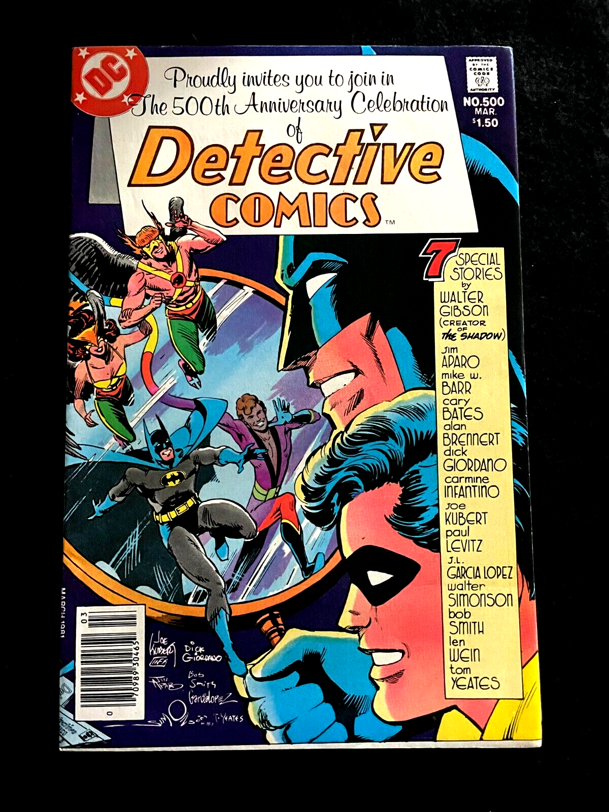 Detective Comics #500 1981 - 500th Anniversary  1st Print Newsstand - HIGH GRADE