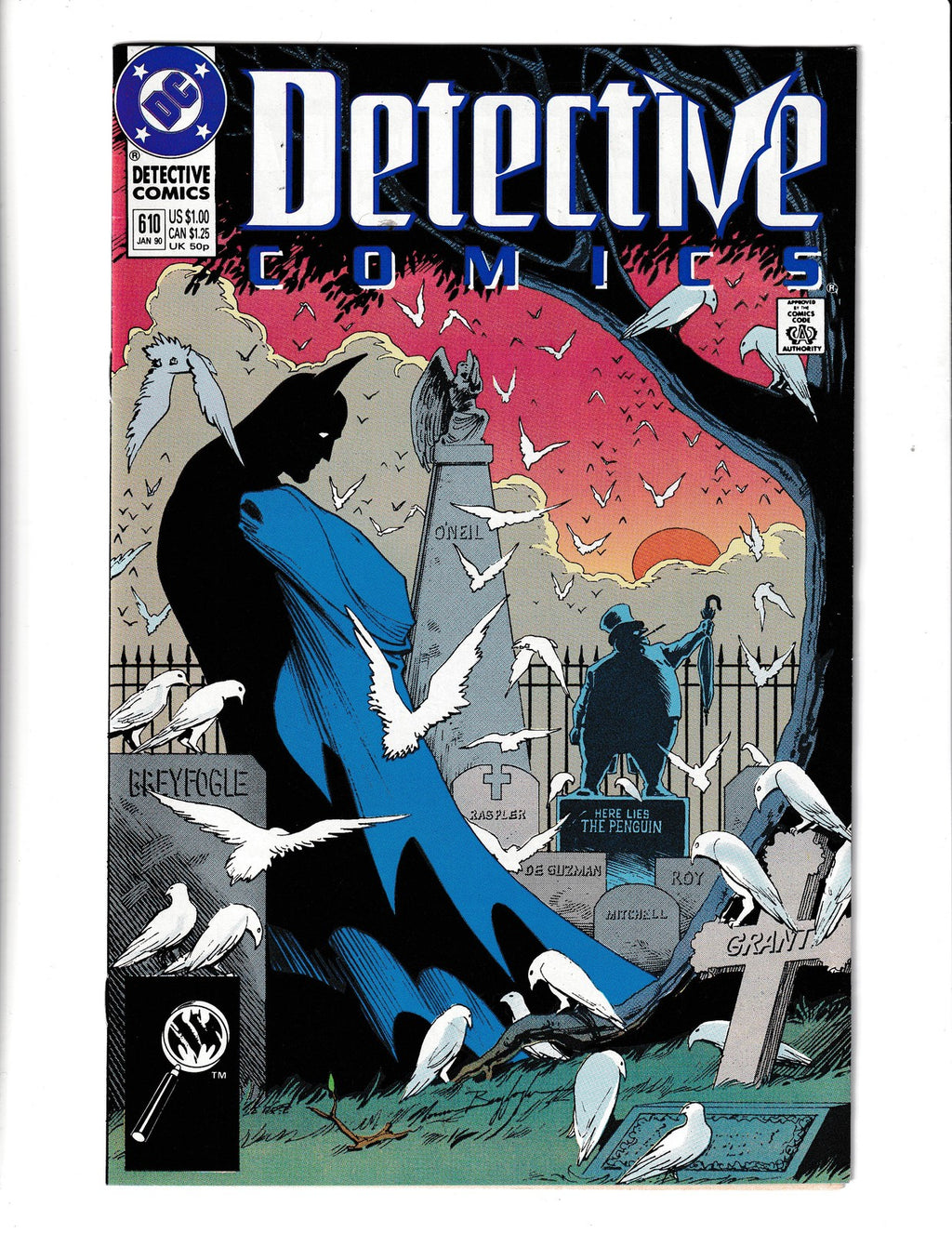 Detective Comics  #610 (1990) Higher Grade DC Comics