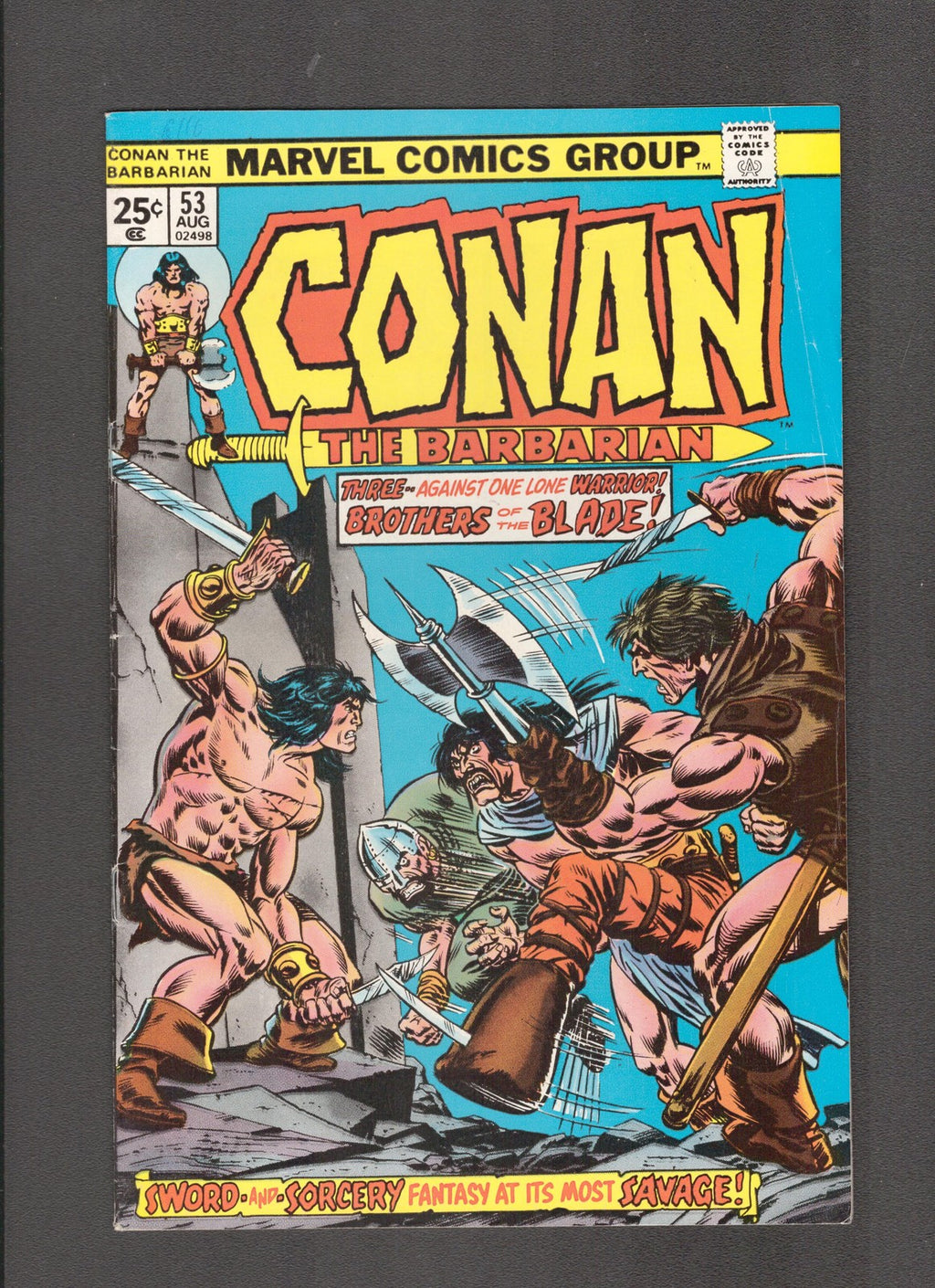 Conan the Barbarian #53 (1975) Gil Kane, Buscema, Romita Sr. Marvel Comics