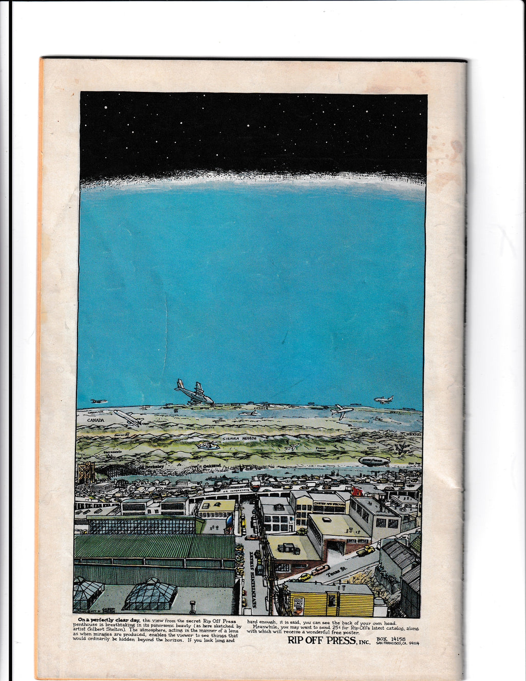 Rip Off Comix #2 (1977) First Print - 75 cents cover Rip Off Press Comics