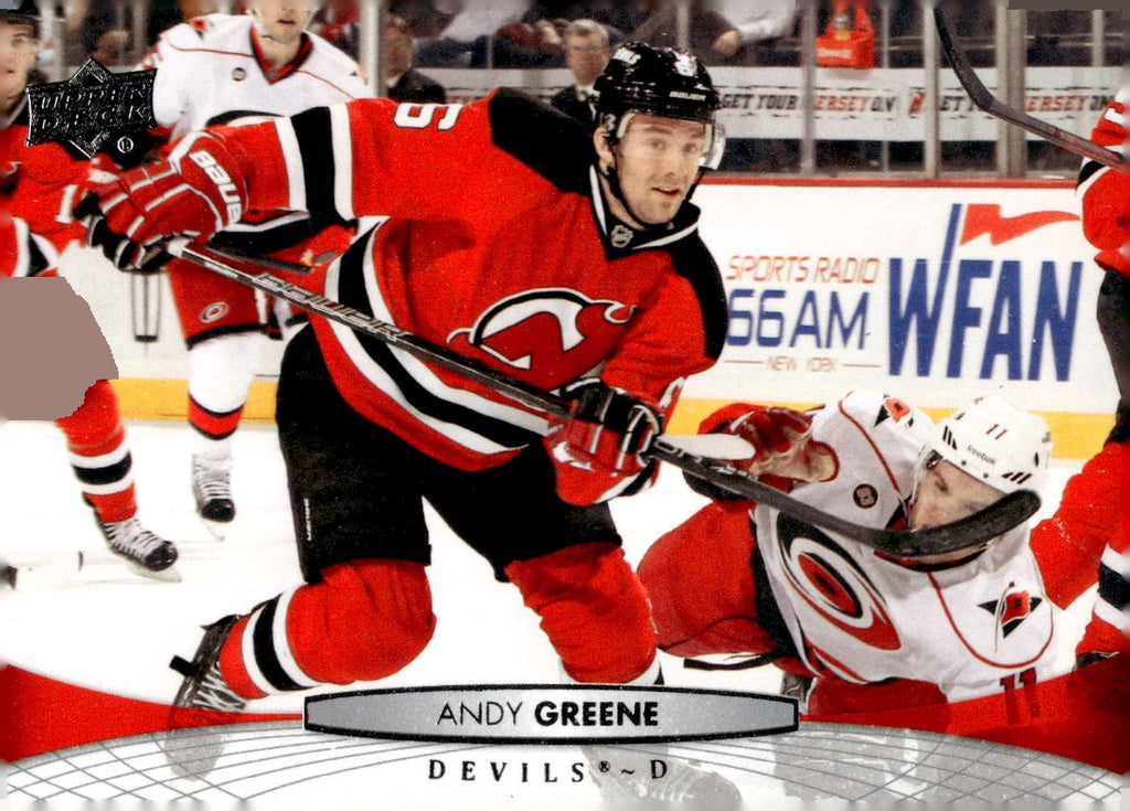 2011-12 Upper Deck #348 Andy Greene Hockey New Jersey Devils