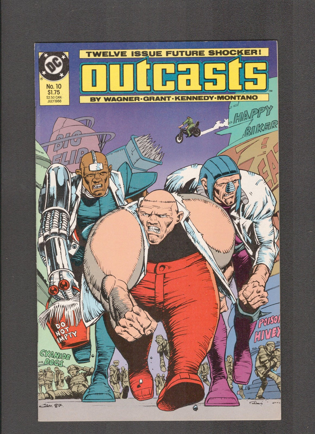 Outcasts #10 (1988) Mike Carlin DC Comics