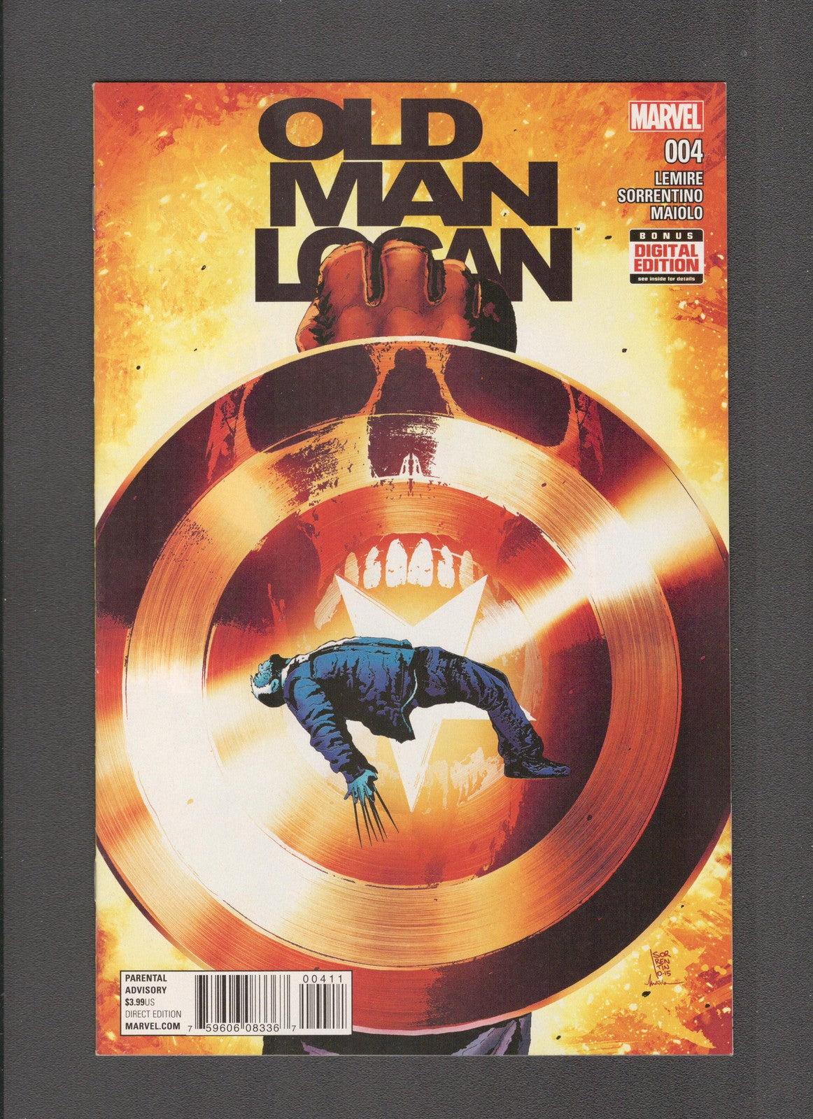 Old Man Logan #4 (2016) Andrea Sorrentino Marvel Comics