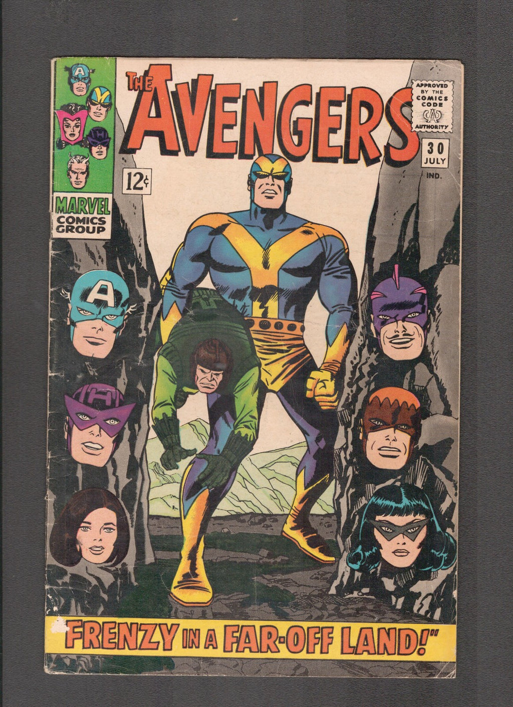 Avengers #30 (1966) Jack Kirby - Stan Lee Marvel Comics