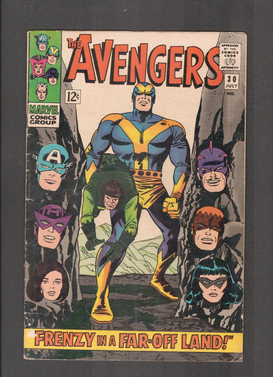 Avengers #30 (1966) Jack Kirby - Stan Lee Marvel Comics