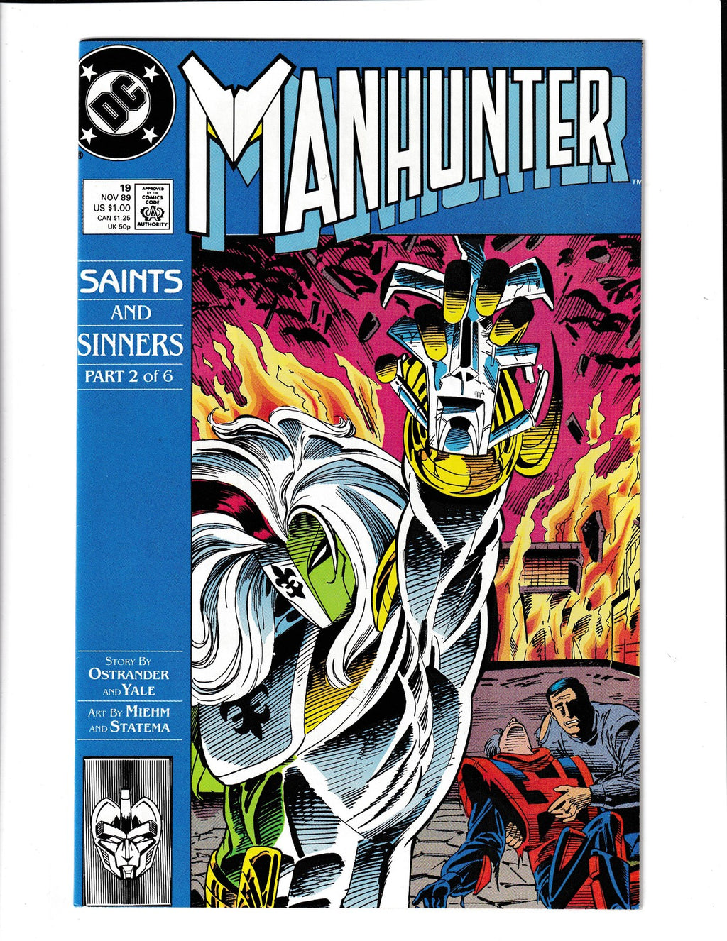 Manhunter #19 (1989) DC Comics SKU:3569