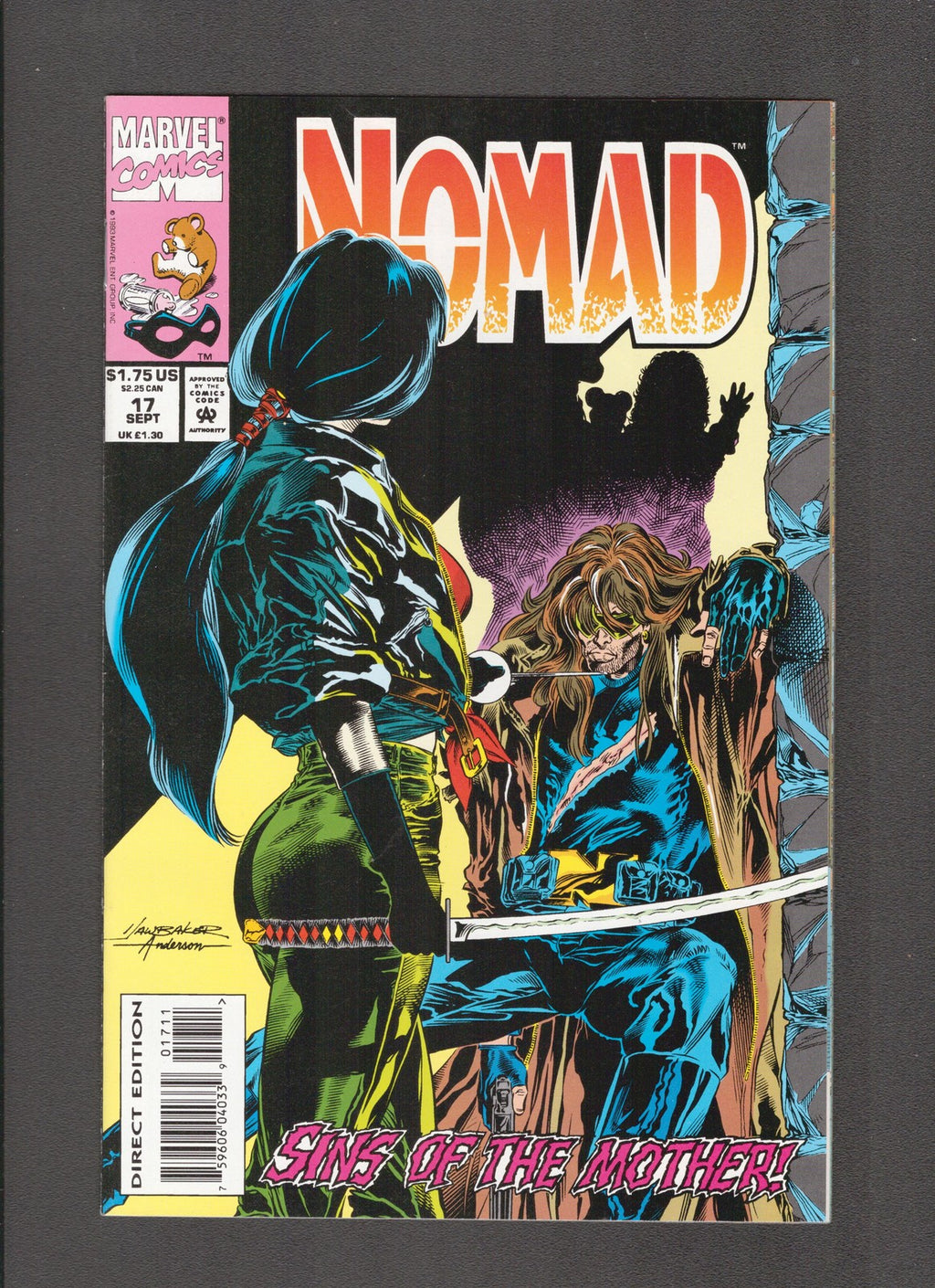 Nomad #17 (1993) 1st Ex-Lax Marvel Comics