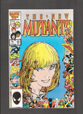 New Mutants #45 (1986) 25th Anniversary Border Marvel Comics