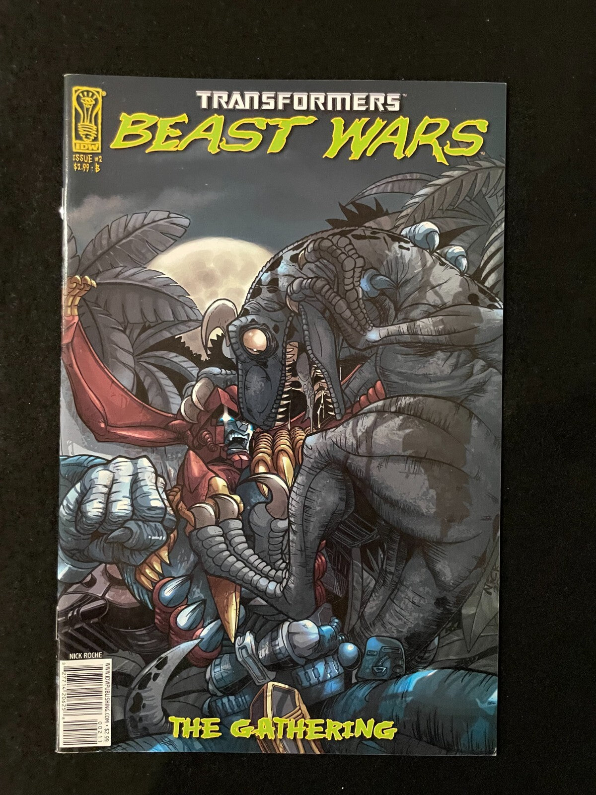Transformers: Beast Wars - The Gathering Set of 4 - #1C, 2B,3C,4D (2006) IDW