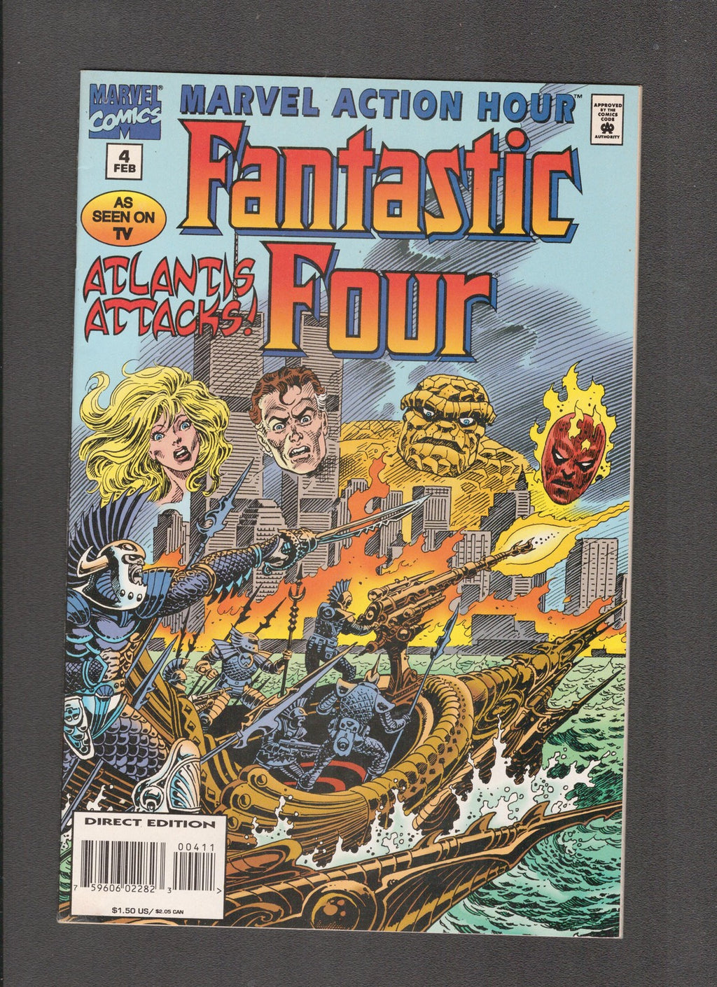 Marvel Action Hour: Fantastic Four #4 (1995) Alcatena Marvel Comics