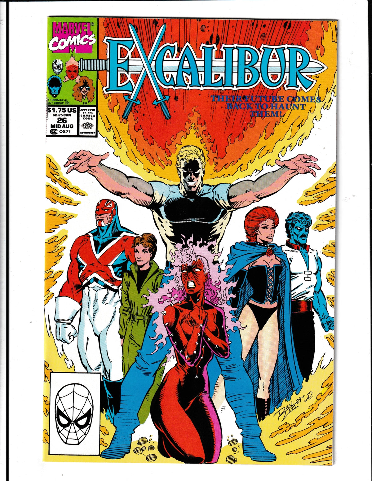 Excalibur #26 (1990) HIGH GRADE Marvel Comics