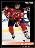 1992-93 Pinnacle #286 Valeri Zelepukin Hockey New Jersey Devils