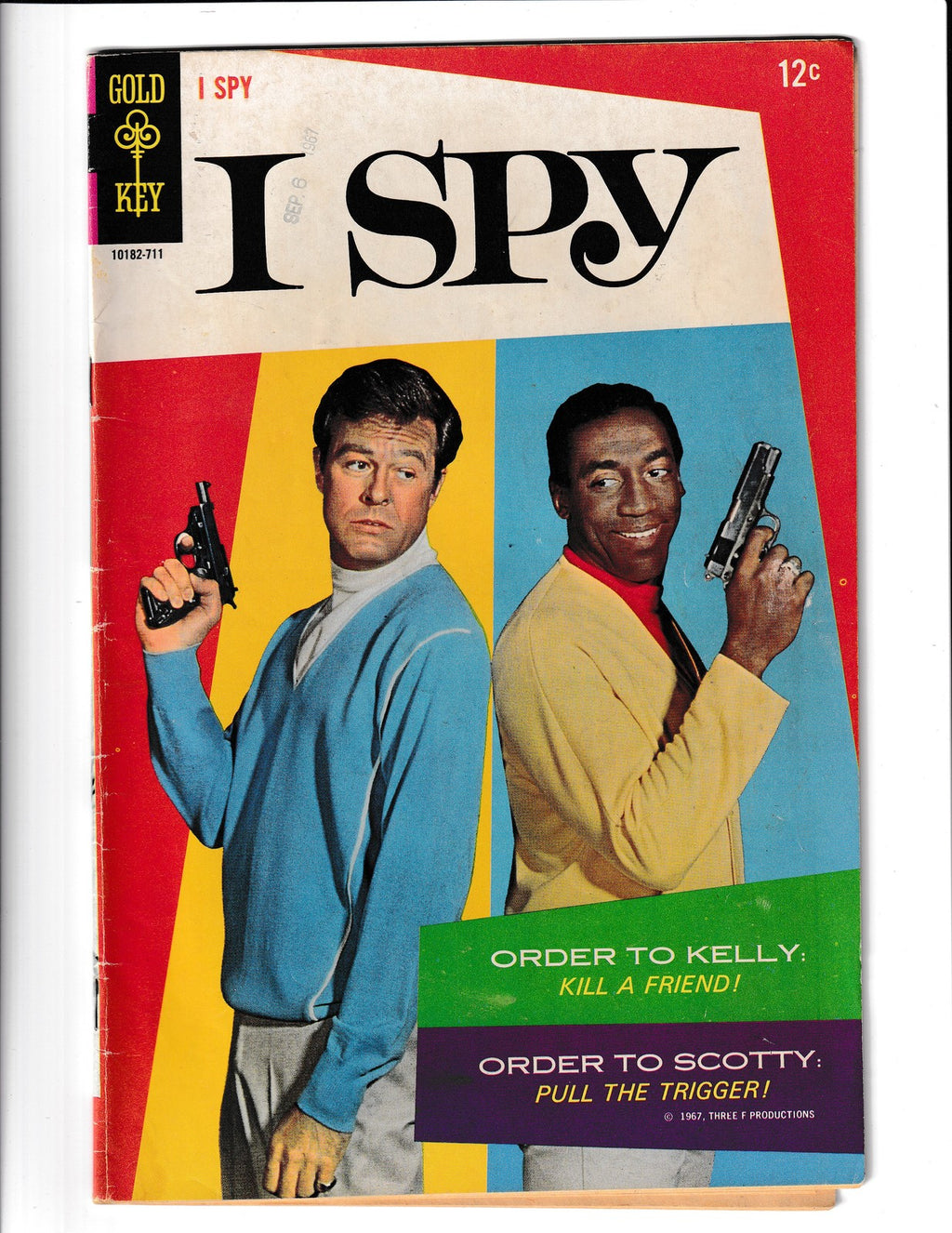 I Spy #3 (1967) Robert Culp and Bill Cosby Gold Key Comics
