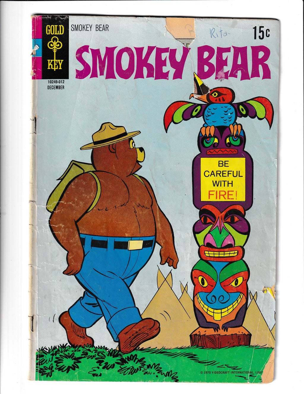 Smokey Bear #4 (1970) Gold Key Comics