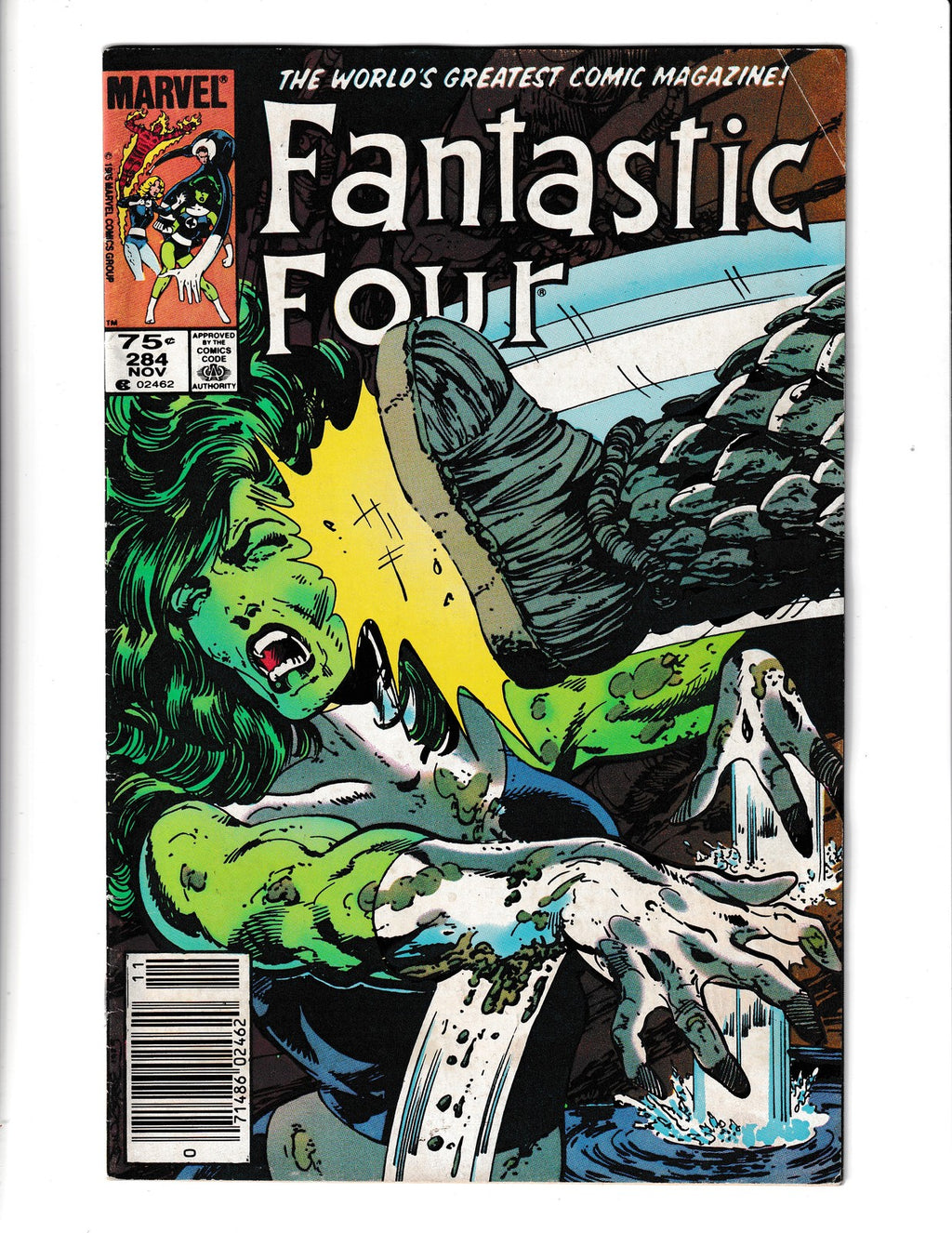 Fantastic Four #284 (1985) Canadian Newsstand Marvel Comics