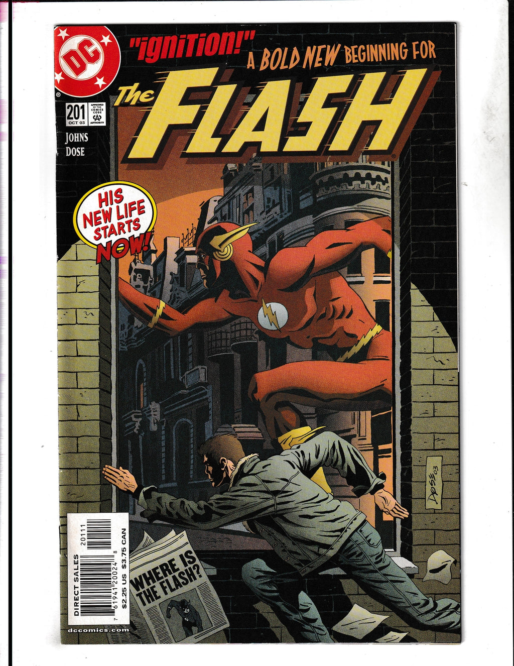 Flash #201 (2003) DC Comics