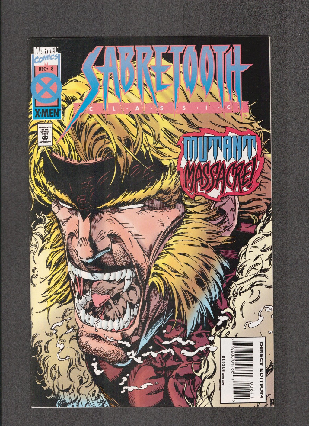 Sabretooth Classic #8 (1994) Marvel Comics