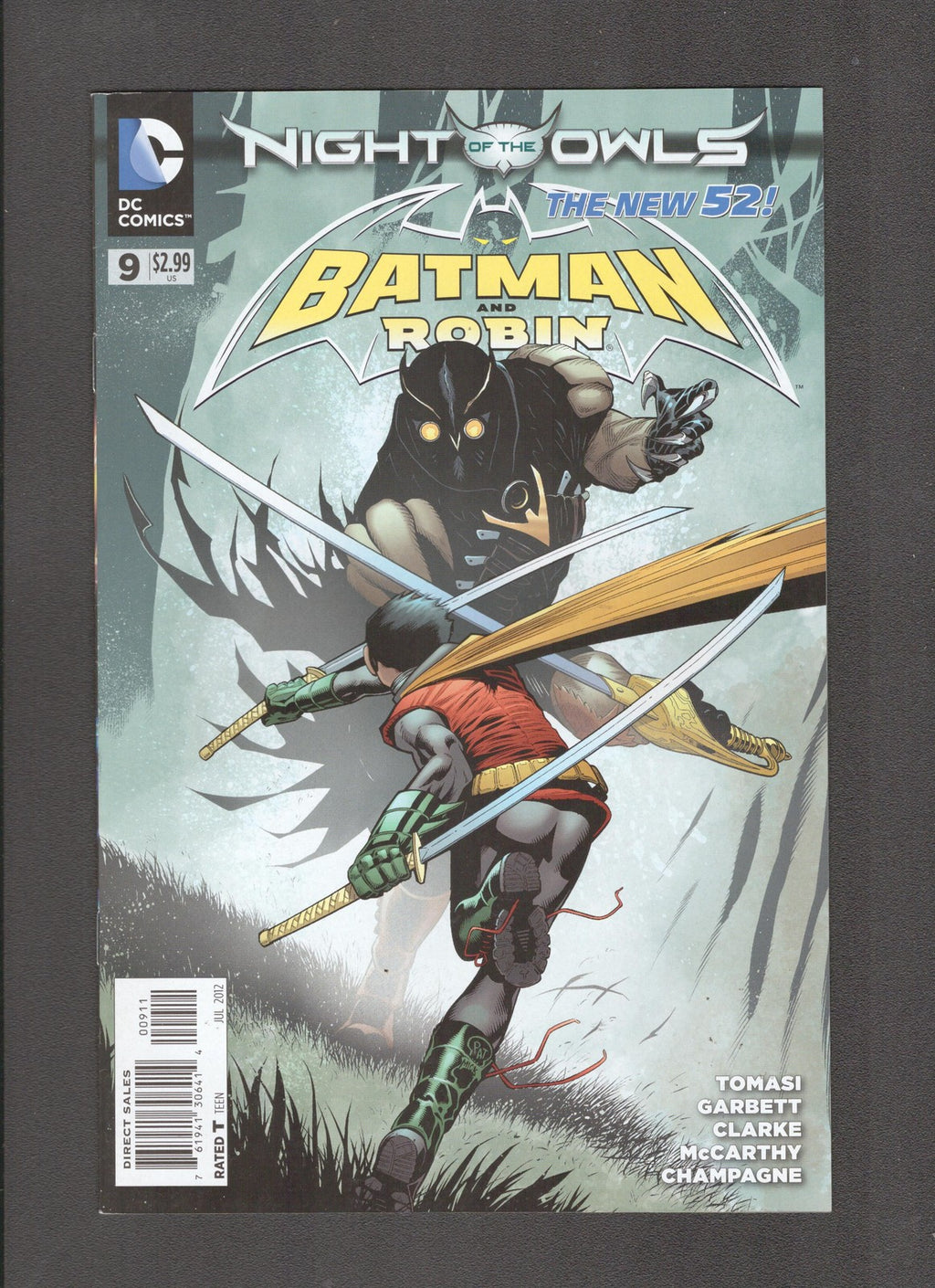 Batman and Robin #9 (2012) Patrick Gleason DC Comics