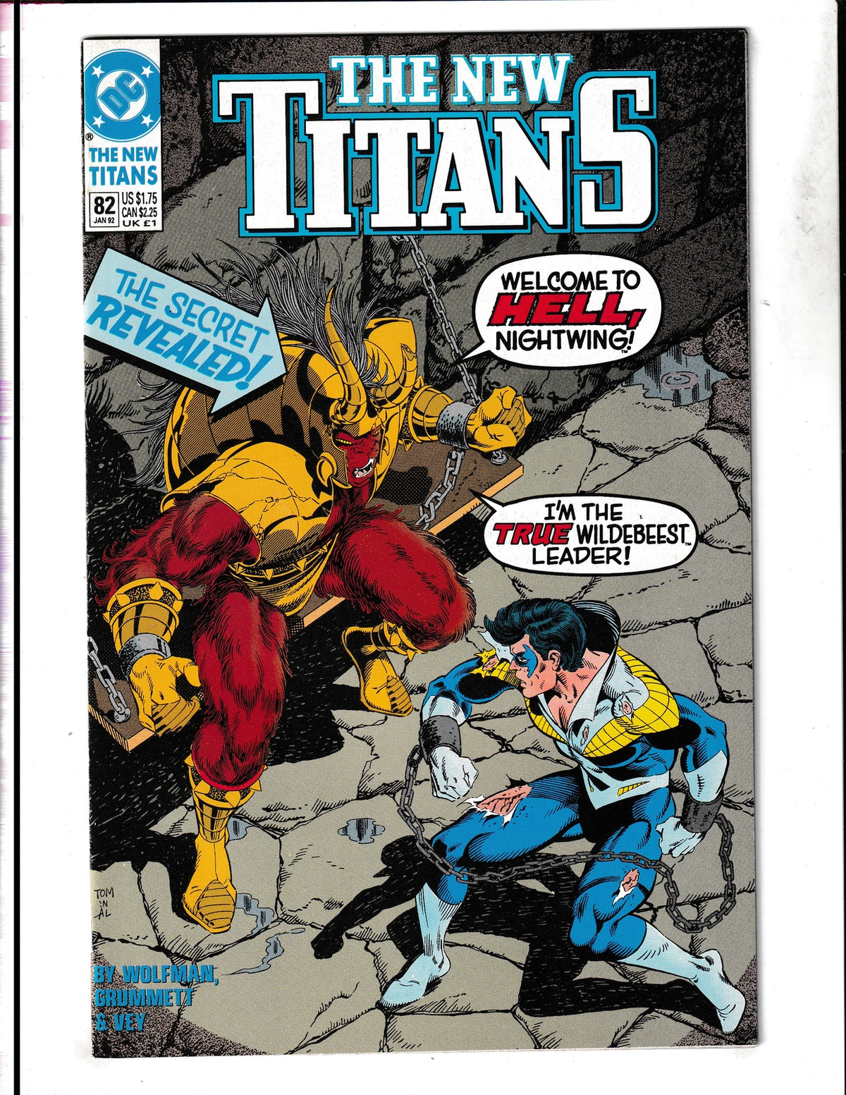 New Titans #82 (1992) DC Comics