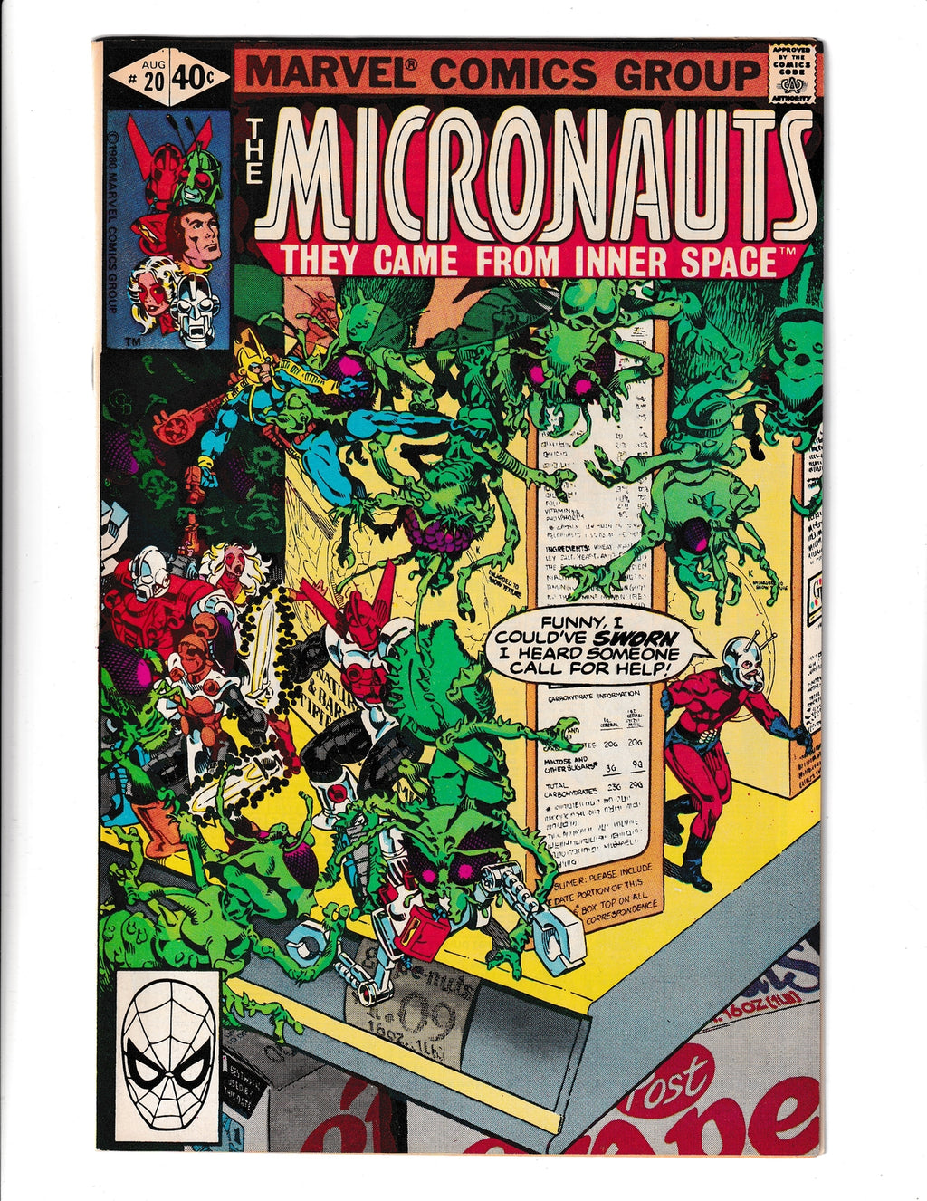 Micronauts #20 (1980) Marvel Comics